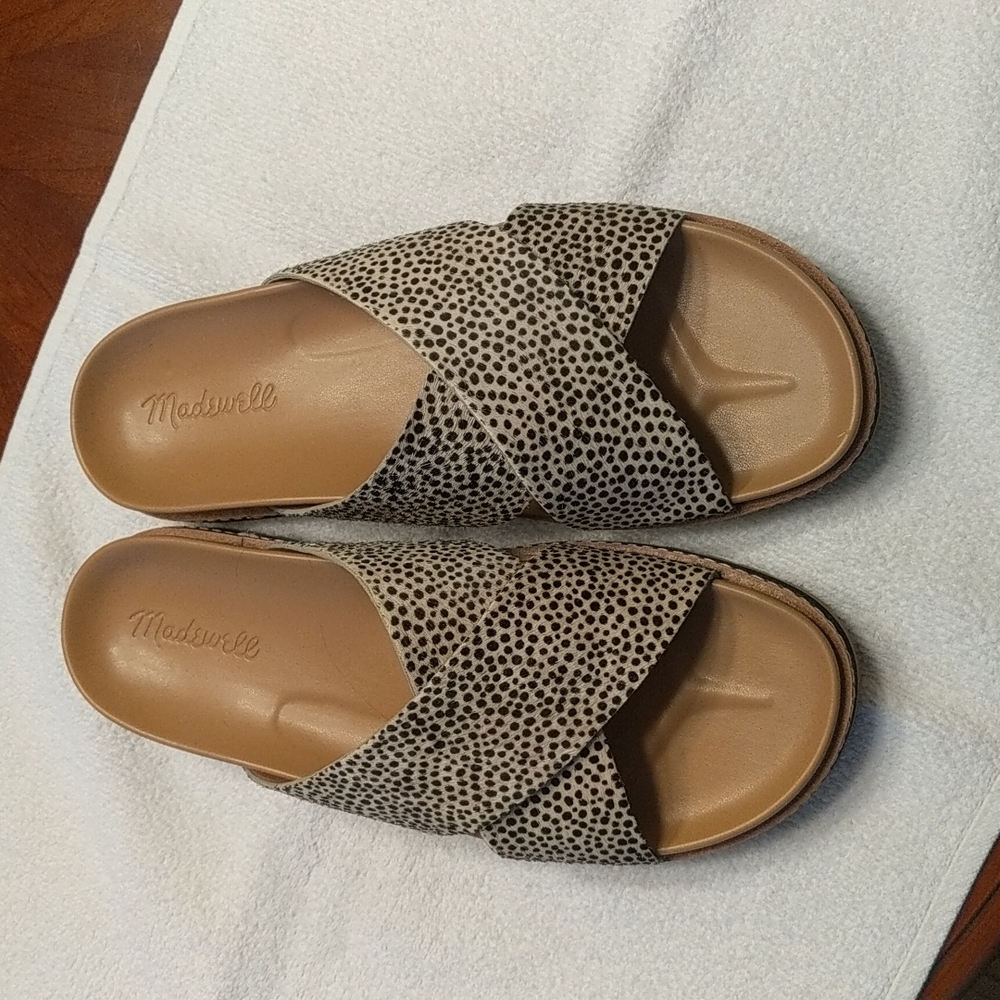 Madewell Cross Strap Sandals
